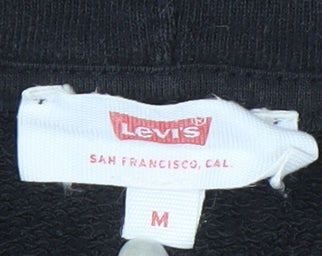 Levi's Men's Black Medium Hoodie Logo Graphic