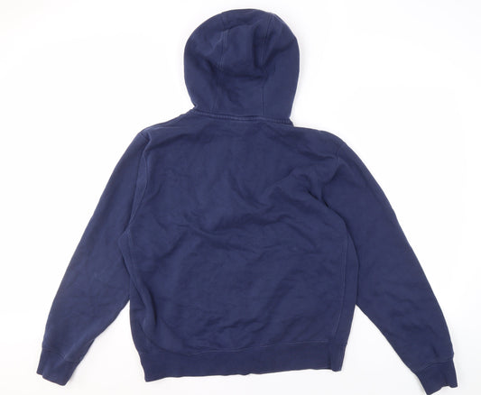 Nike Men's Blue Full Zip Hoodie L Size
