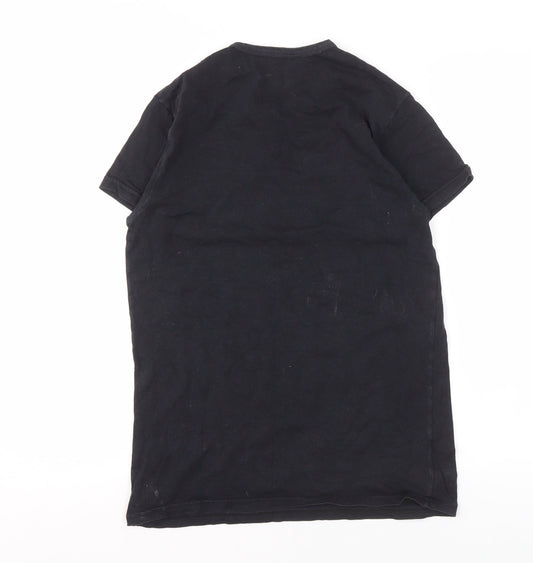Emporio Armani Men's Black Logo Short Sleeve T-Shirt Size S
