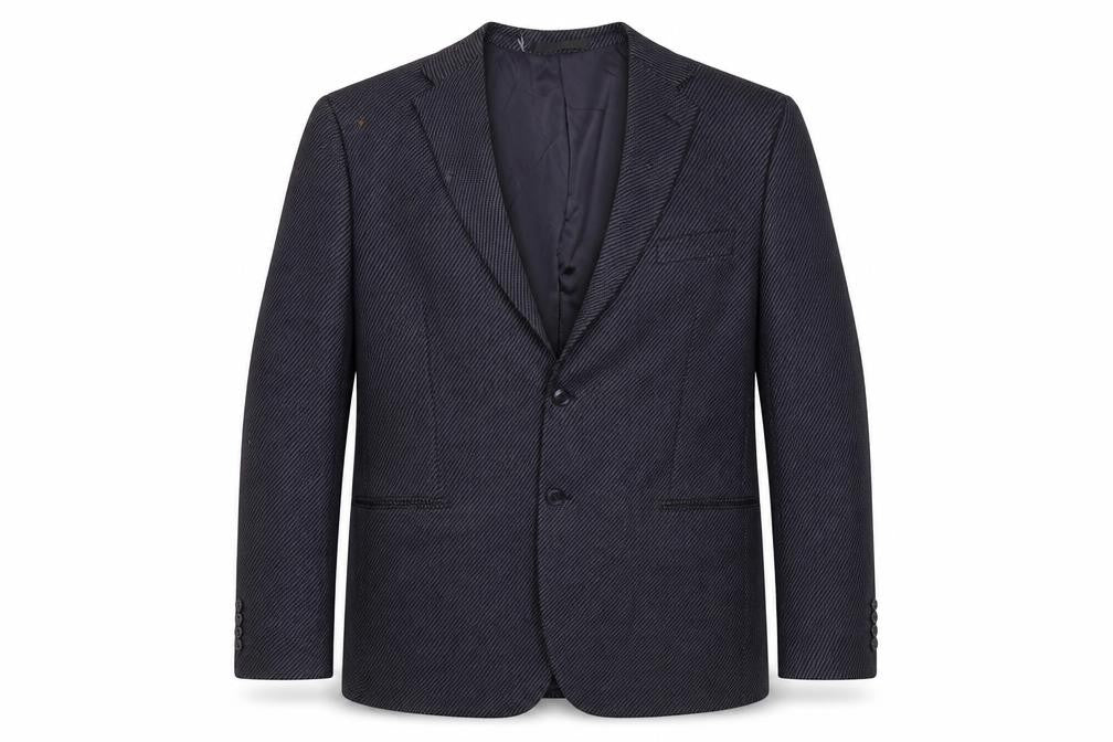 Marks and Spencer Men's Blue Wool Blazer 46 Long