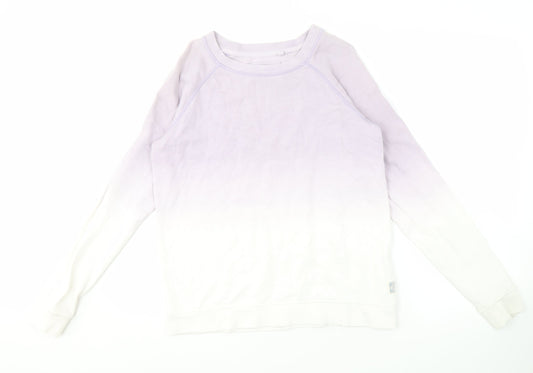 FatFace Women's Purple Ombre Sweatshirt Size 8