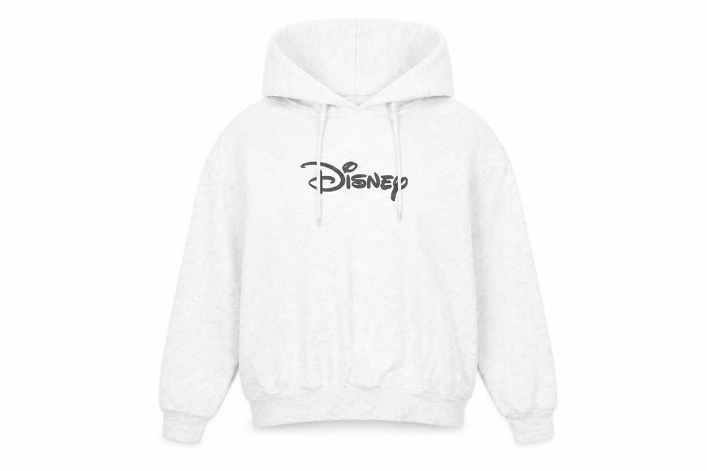 Womens UK XS Regular Disney White Pullover Hoodie
