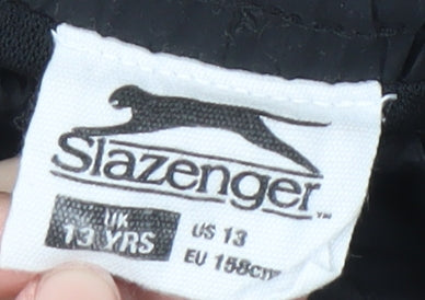 Slazenger Boys Black Trousers Size 13 Years