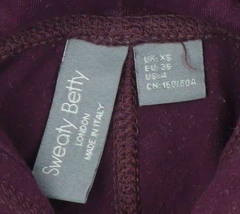 Sweaty Betty Women's Purple XS Pullover Hoodie