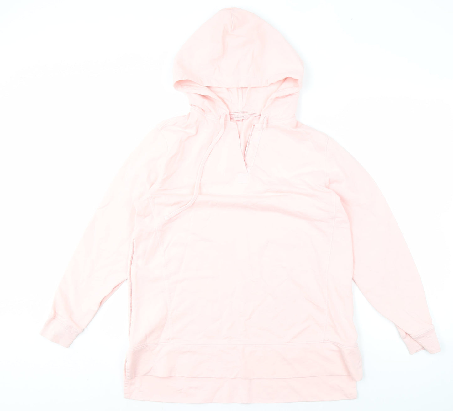 White Stuff Women's Pink Pullover Hoodie Size 10