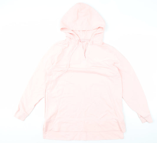 White Stuff Women's Pink Pullover Hoodie Size 10
