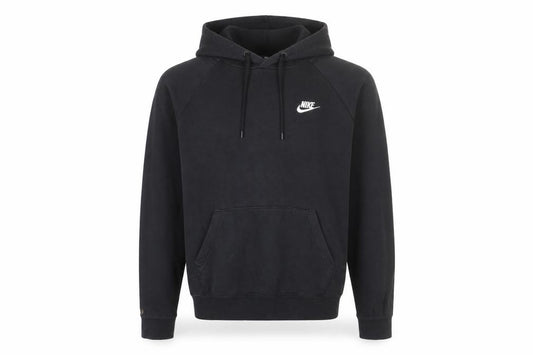 Mens UK S Regular Nike Black Pullover Hoodie
