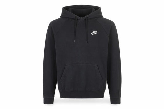 Mens UK S Regular Nike Black Pullover Hoodie