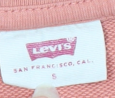 Levi's Men Pink Pullover Sweatshirt Small