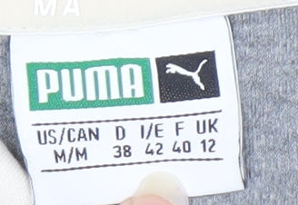 Puma Women's Ivory Hoodie Size 12 Comfortable Knit