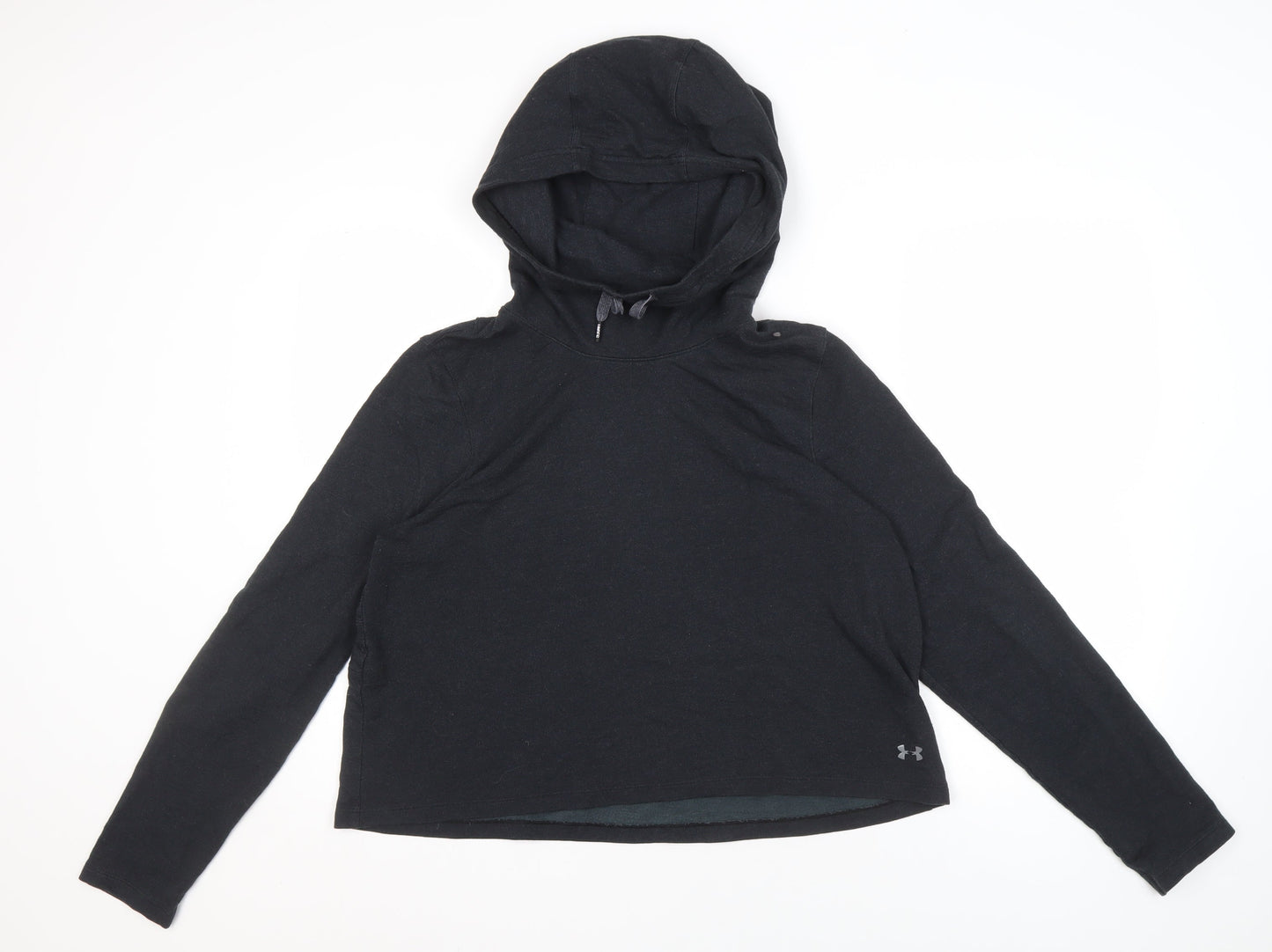 Under Armour Unisex Black Hoodie Large, Gym Training