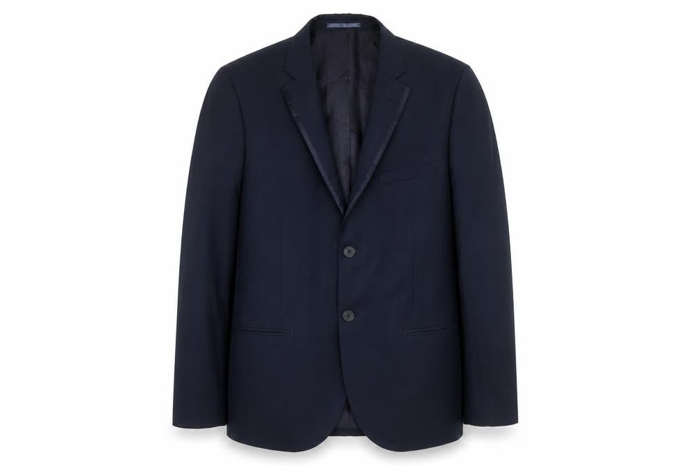 Mens 38 Chest Regular FCUK Blue Two-Button Blazer