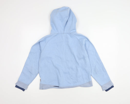 Animal Girls Blue Floral Pullover Hoodie 12 Years