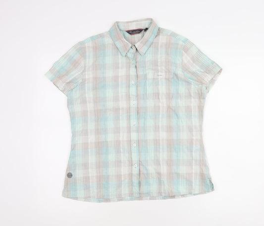 Regatta Women's Multicoloured Plaid Button-Up Shirt