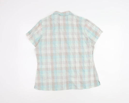 Regatta Women's Multicoloured Plaid Button-Up Shirt