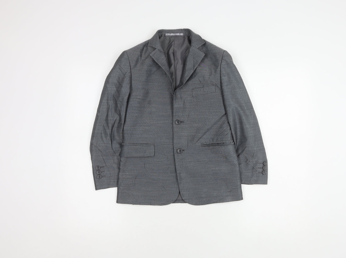 Cenario Boys' Grey Suit Set, 9 Years, Two-Button Jacket