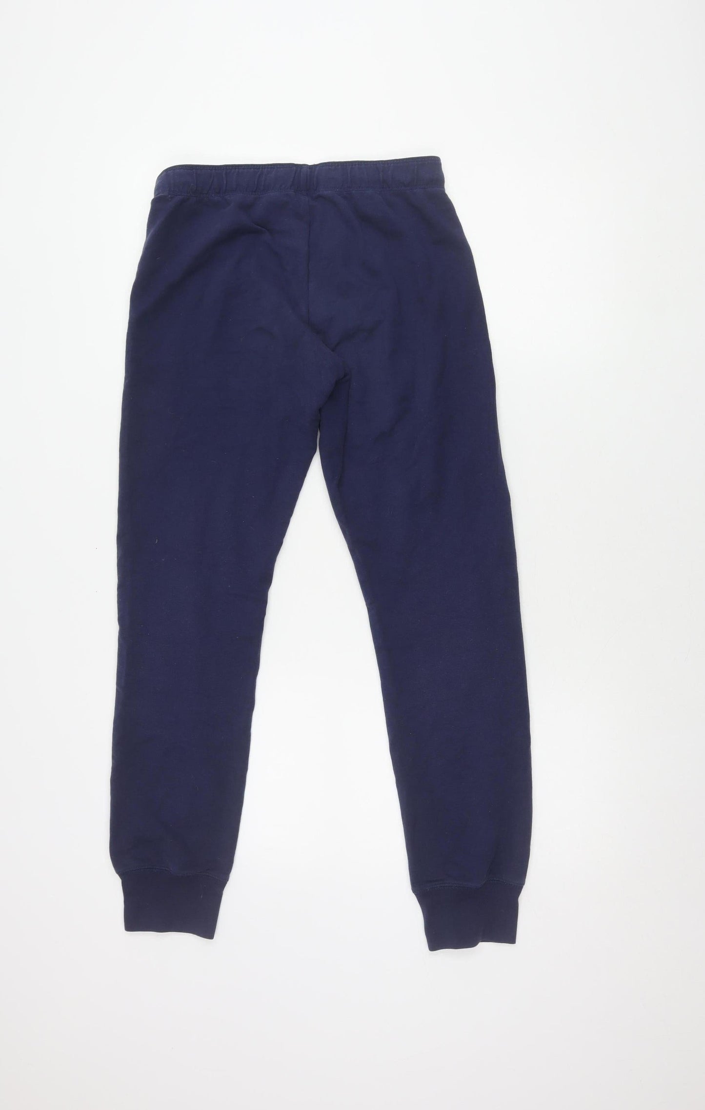 PINK Women's Blue Jogger Trousers, S, Elastic Waist