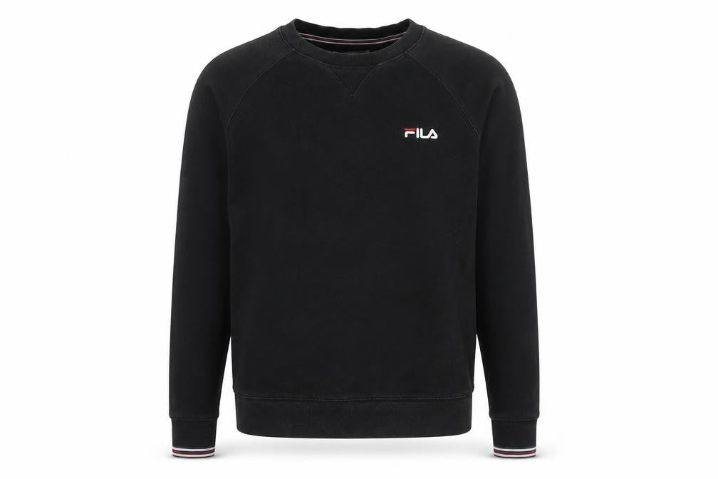 Fila Men's Black XS Pullover Sweatshirt