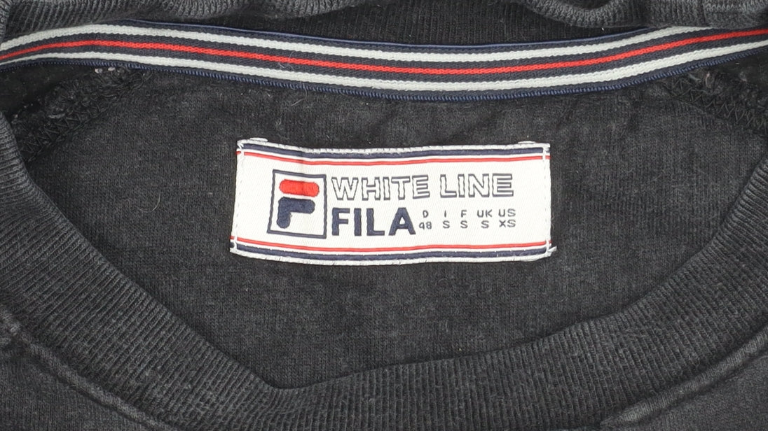 FILA Men's Black XS Pullover Sweatshirt