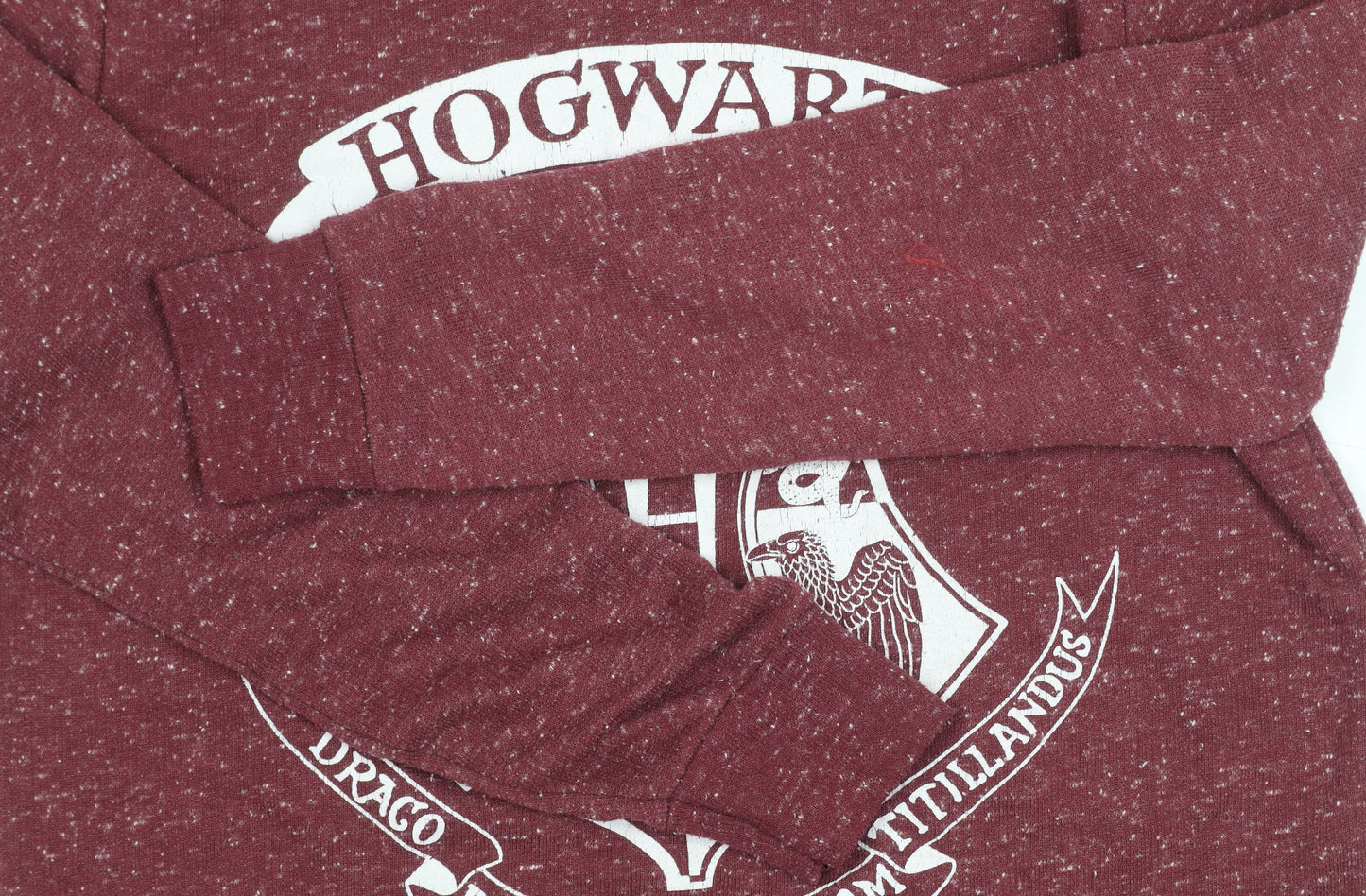 Harry Potter Women's Red Hogwarts Sweatshirt Size 12