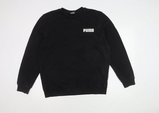 Puma Men's Black L Sweatshirt Pullover