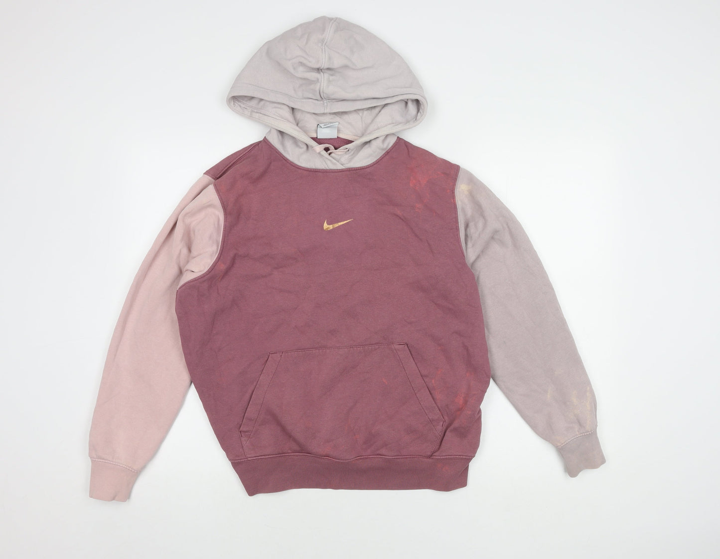 Nike Unisex Multicoloured Pullover Hoodie - Size S