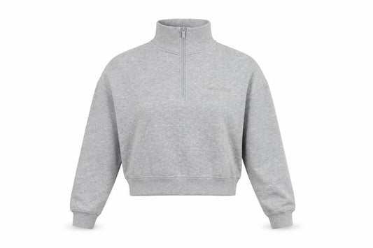 Womens UK 10 Regular Jack Wills Grey Pullover Sweatshirt