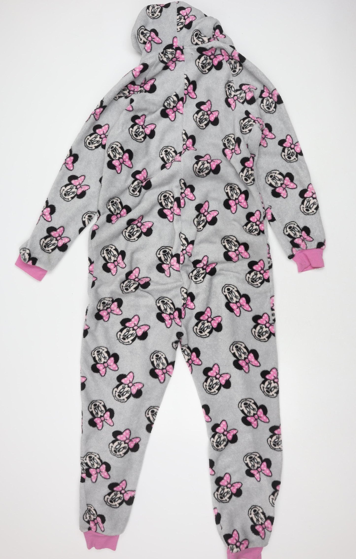 Disney Women's Grey Fleece One Piece Jumper, S, Cartoon Style