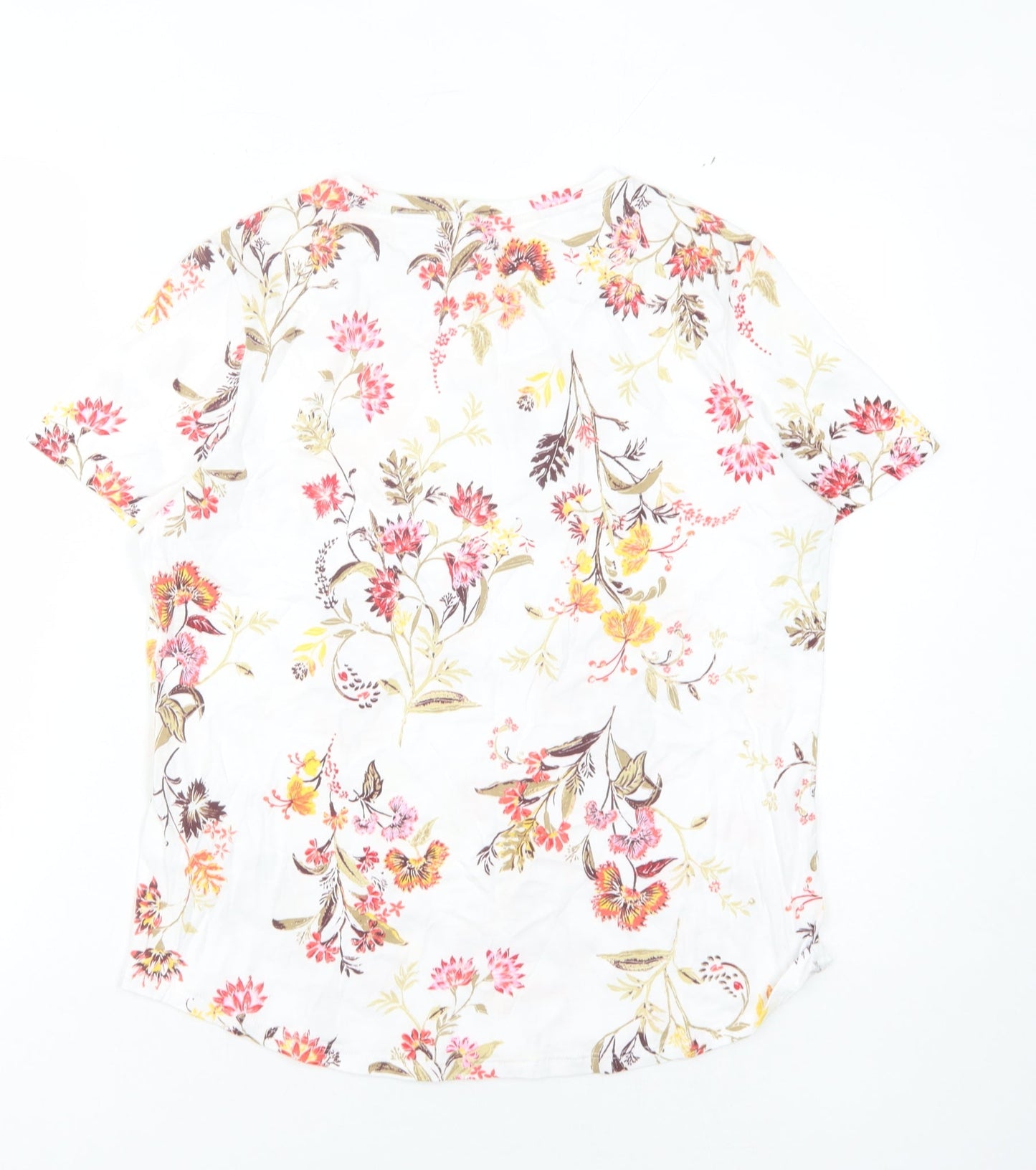 Marks and Spencer Women's Floral T-Shirt Size 12