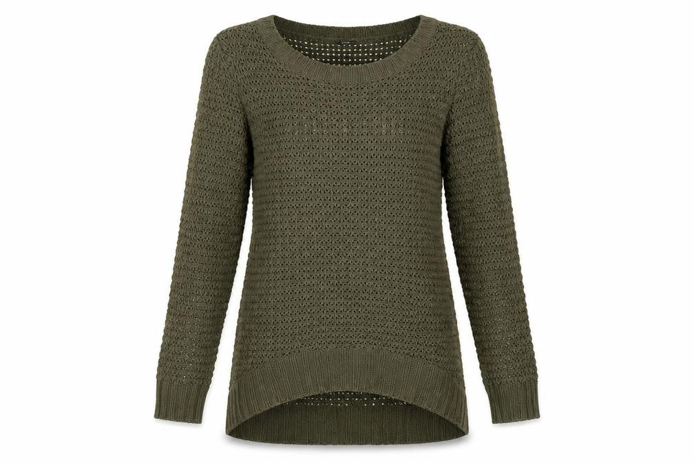 Urban Classics Women's Green Pullover Jumper