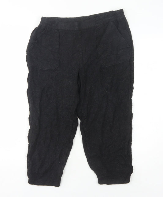 Zara Women's Black Joggers, M, Casual & Travel