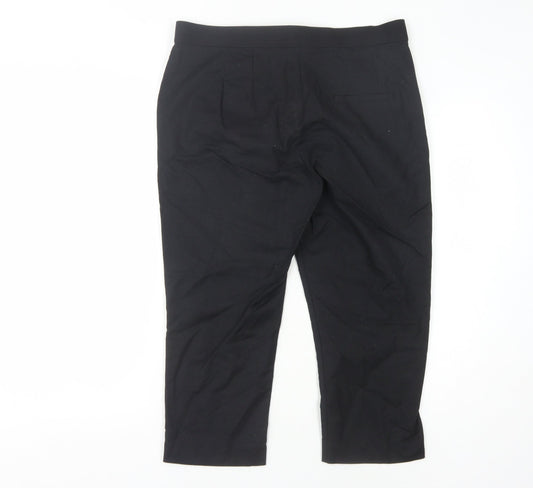 Marks and Spencer Men's Black Trousers Size 12