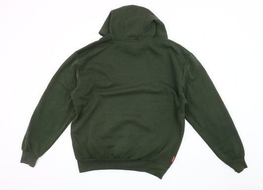 Slazenger Men's Green Pullover Hoodie, L, Sportswear