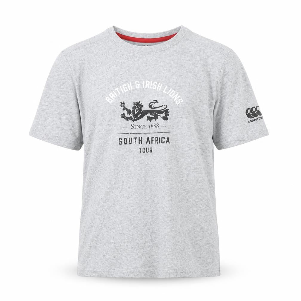 Canterbury Boys Grey T-Shirt 12 Years Rugby Graphic Print