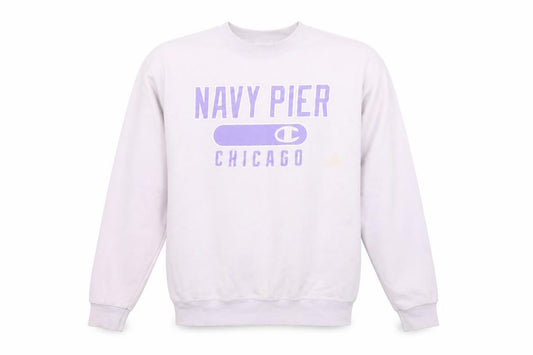 Mens UK M Regular Champion Purple Pullover Sweatshirt