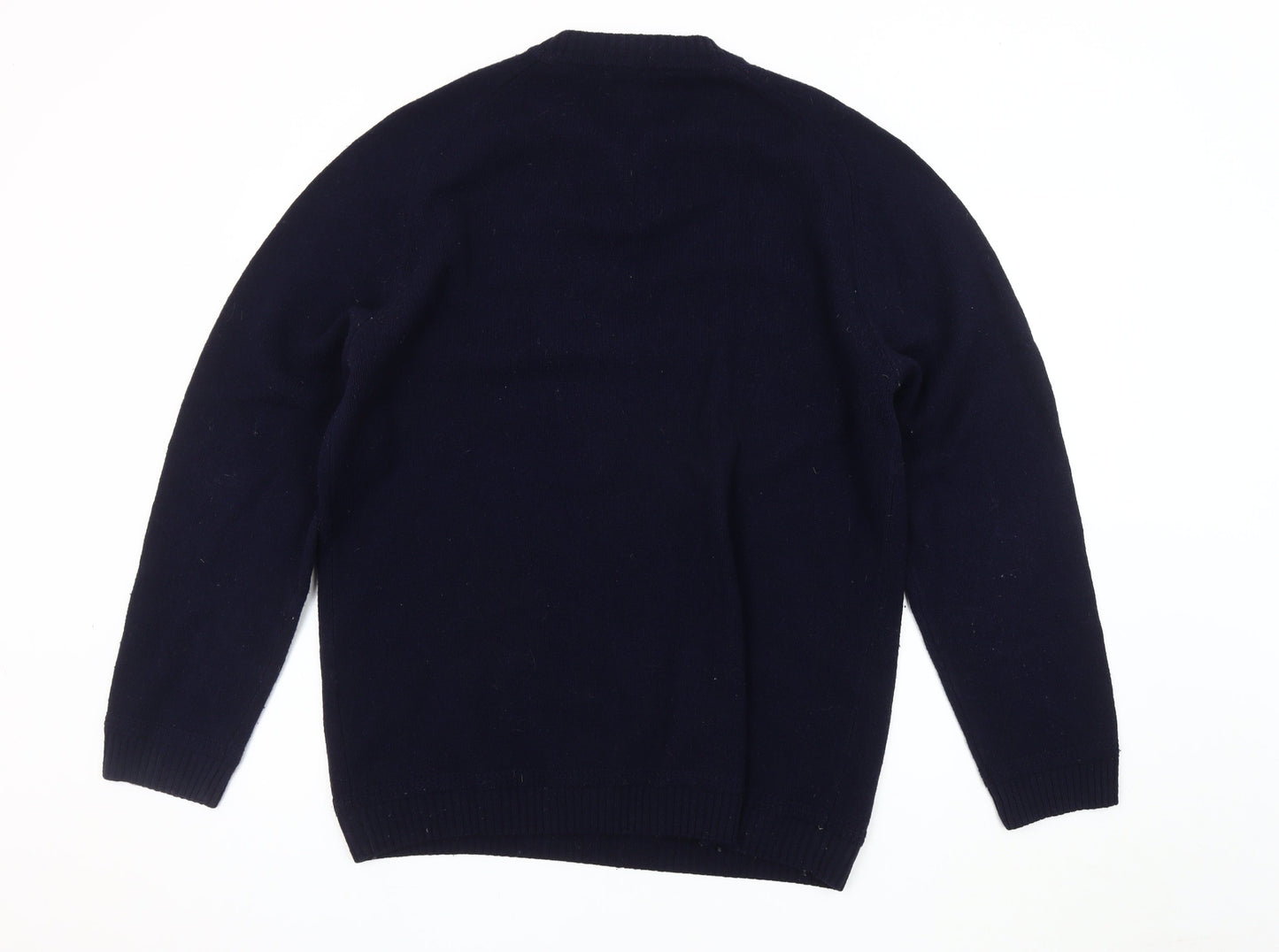 GANT Men's Blue 2XL Pullover Jumper, Classic Casual