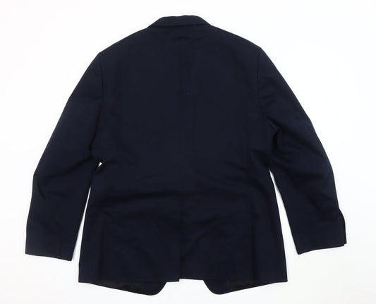 Banana Republic Men's Blue Blazer, Size 44 Regular Fit