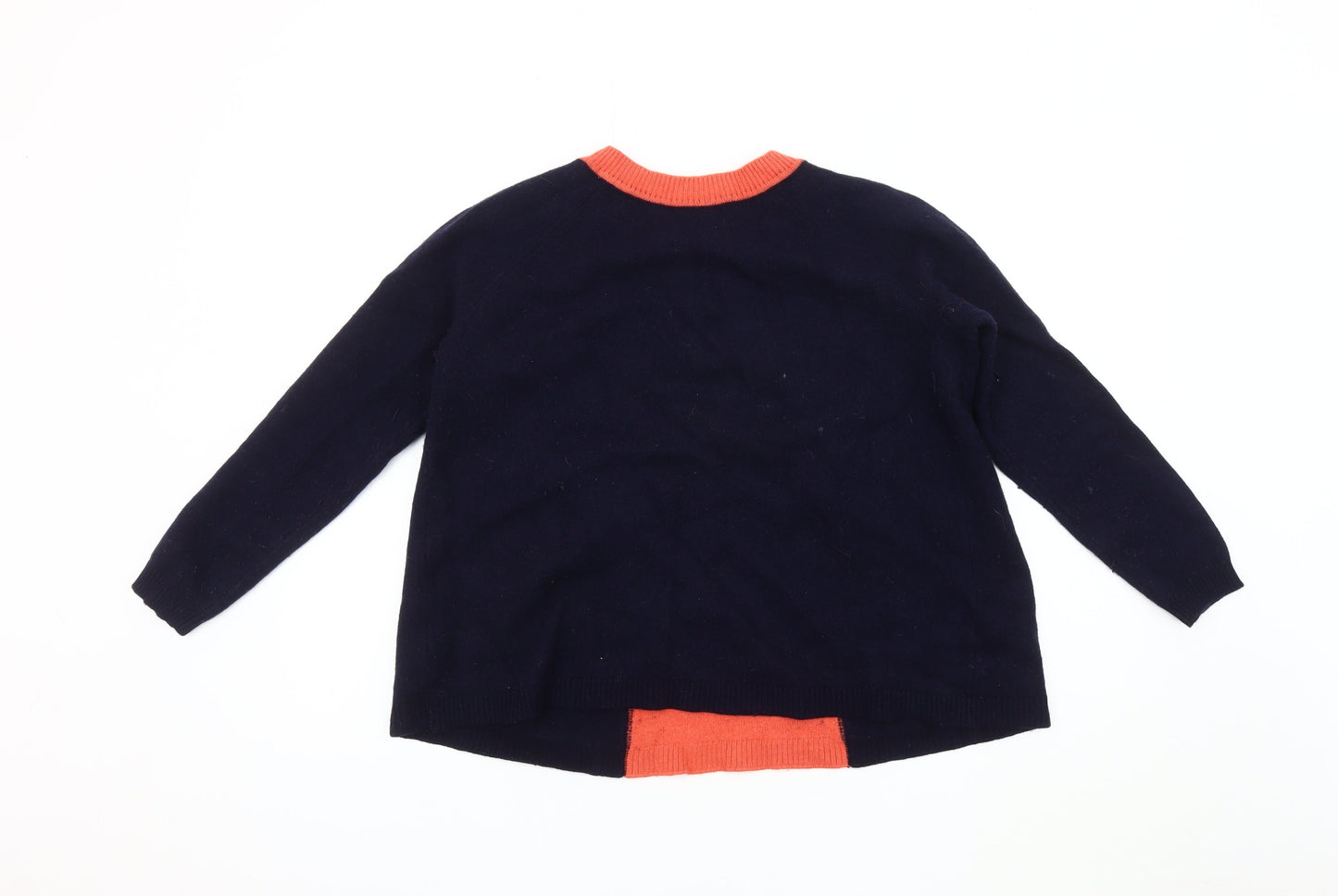 Boden Women's Multicoloured Crew Neck Pullover Jumper M