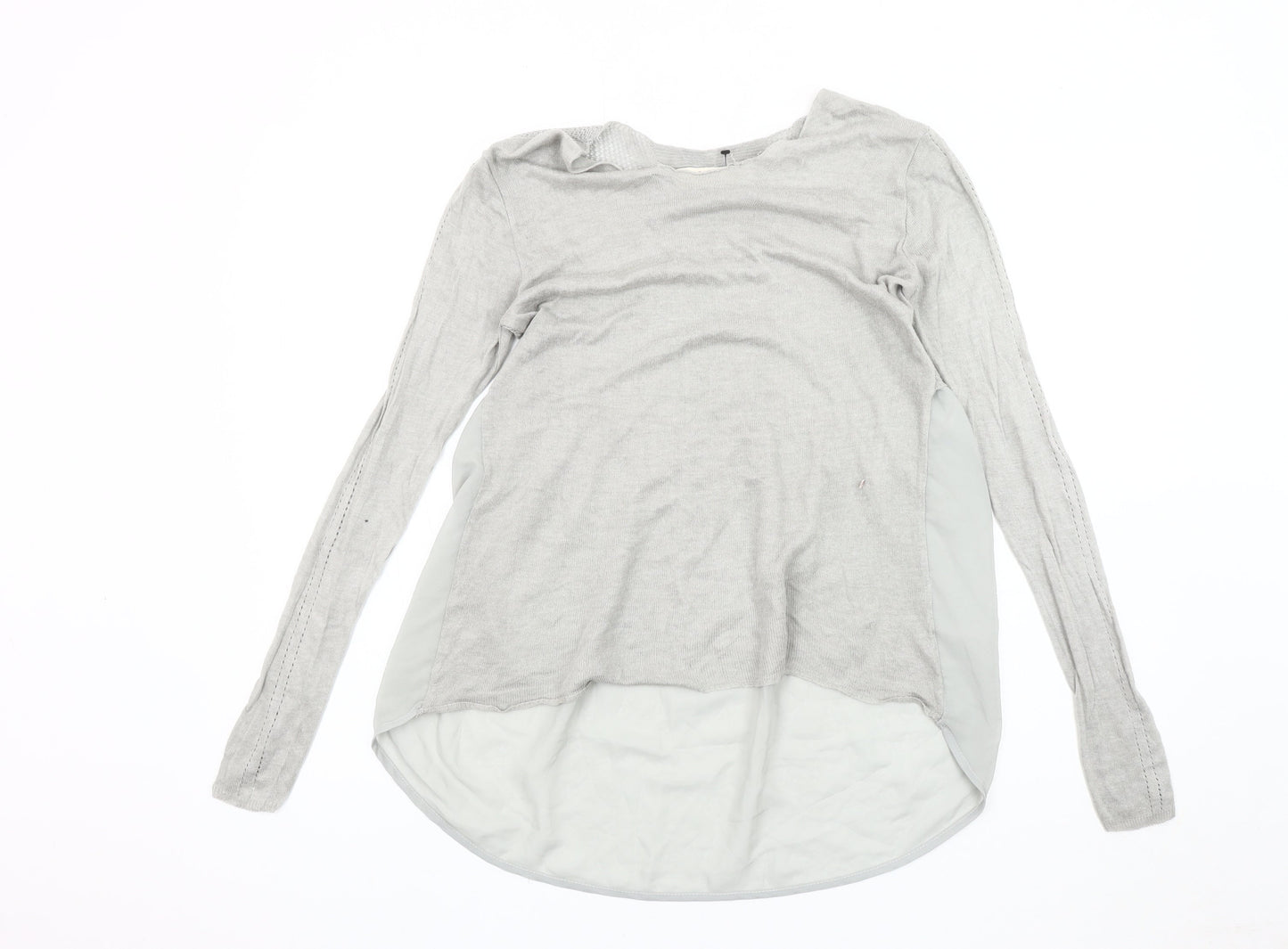 Zara Women's Grey Pullover Jumper Size S
