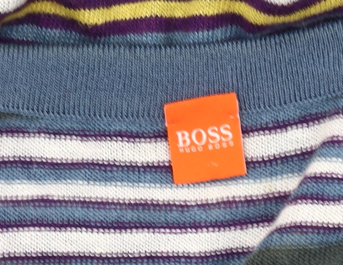 Hugo Boss Women's Multicoloured T-Shirt Dress S