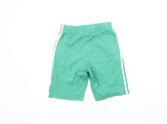 Adidas Boys Green Athletic Shorts 12 Years