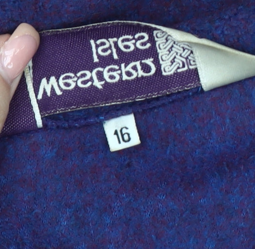 Karrimor Women's Purple Full Zip Jacket Size 16