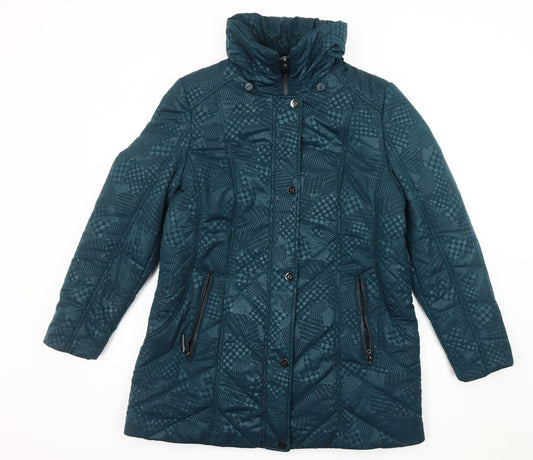 Cotswold Collections Women's Blue Puffer Jacket Size 14