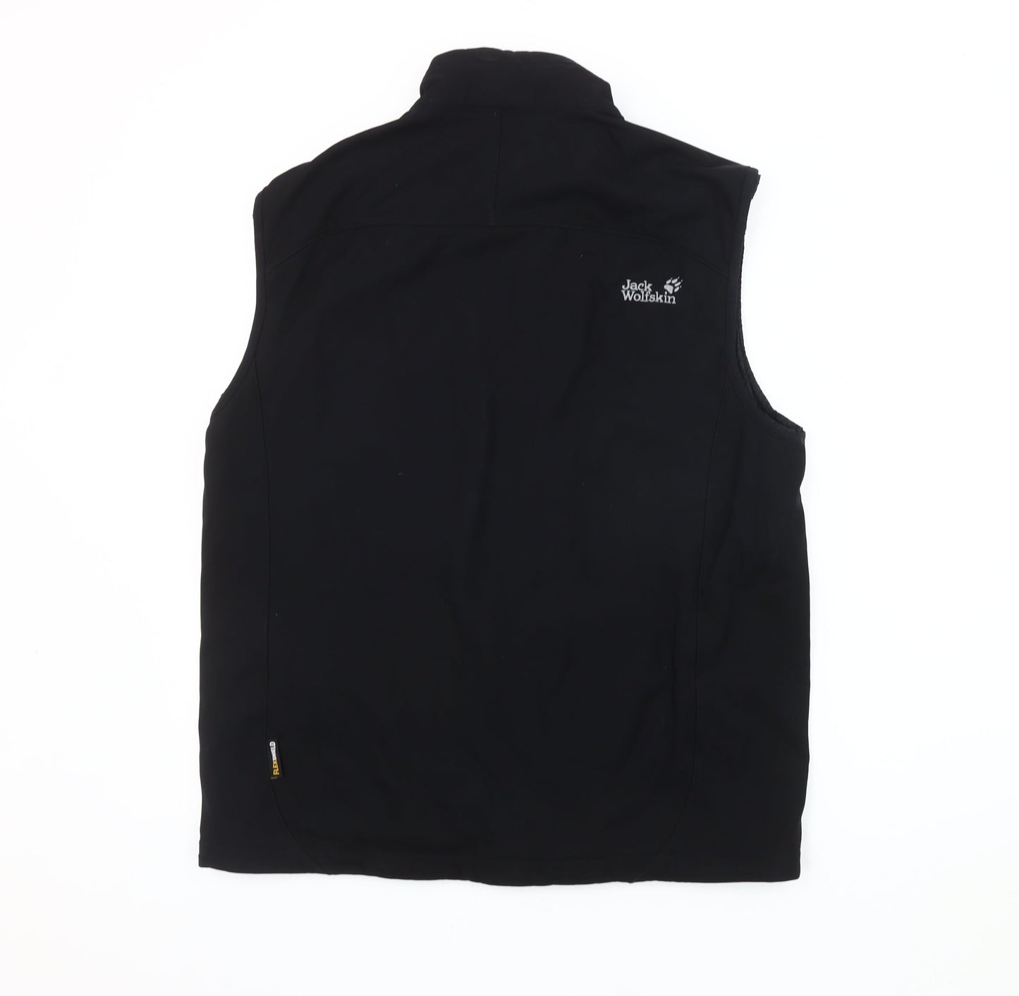 Jack Wolfskin Men's Black Soft Shell Waistcoat M