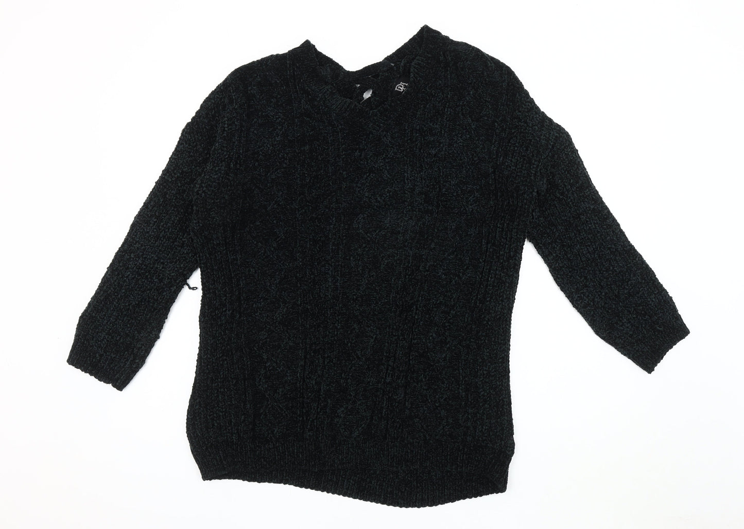 Derek Heart Women's Black Jumper Size L