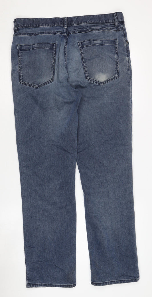 Rohan Men's Blue Straight Jeans Size 36R