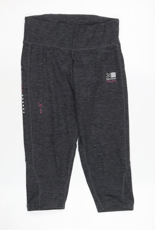Karrimor Women's Black Cropped Running Leggings Size 8