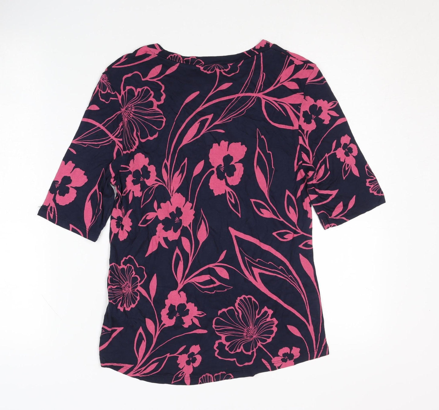 Marks and Spencer Women's Floral Top Multicoloured Size 10