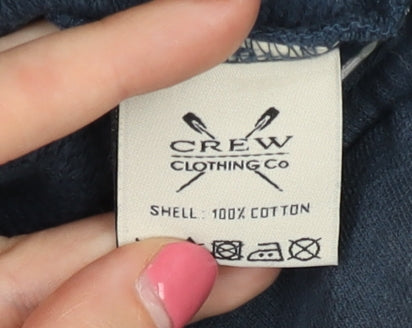 Crew Clothing Co Women's Blue Size 8 Sweatshirt