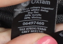 Marks and Spencer Women’s Grey Open Front Cardigan Size 14